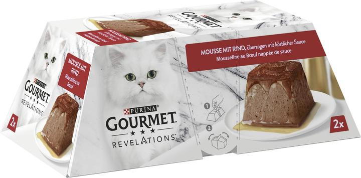 Immagine prodotto Gourmet Mousse di manzo (Adulto, 2 pz., 114 g)