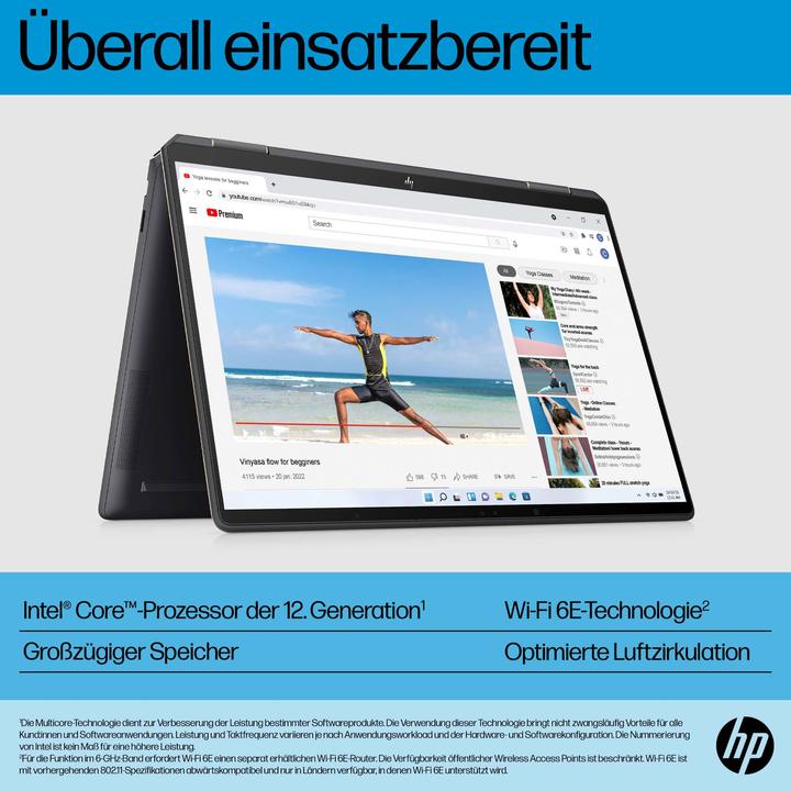 Produktbild HP Spectre x360 14-ef2074ng (13.50", Intel Core i7-1355U, 16 GB, 1000 GB, DE)