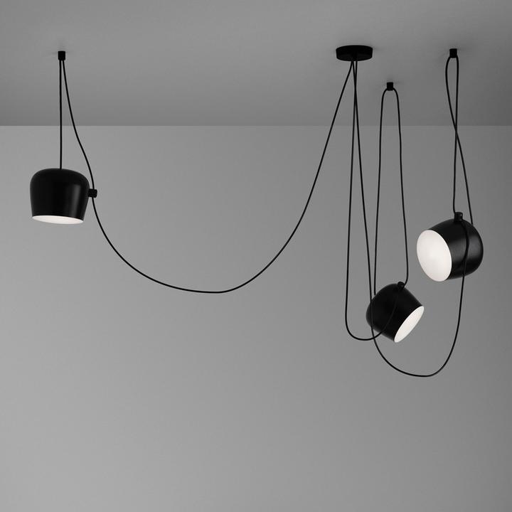 Produktbild Flos AIM LED Pendelleuchte im 3er-Set