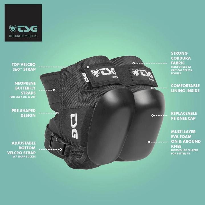 Produktbild TSG Force III Kneepad (XL, Knieschoner, Paar)