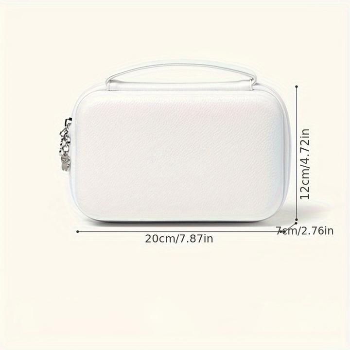 Produktbild Only-Bags.Store EVA Leder Laptop Ladegerät Adapter Organizer: Hartschalenkoffer für elektronisches Zubehör und