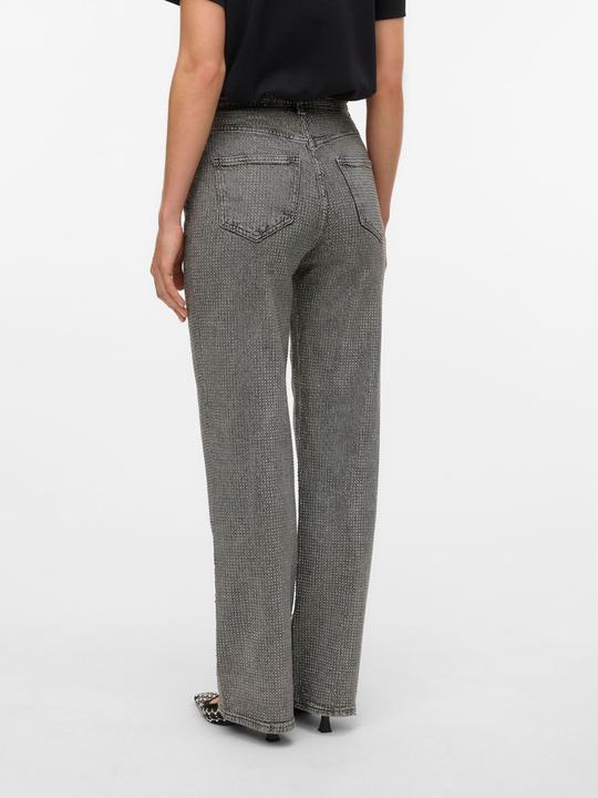 Immagine prodotto Vero Moda VMTESSA Jeans a vita alta a gamba larga Taglio ampio (W25/L32)