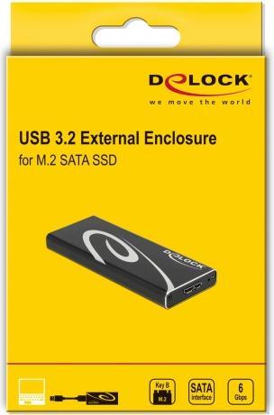 Actual product image Delock External housing 42007 (M.2 2242, M.2 2280, M.2 2260)