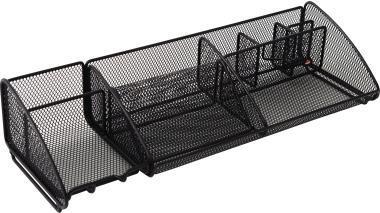Produktbild Alba Stiftek”cher "MESHBOARD", Drahtmetall, 9-F„cher schwarz