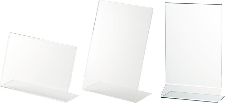 Actual product image Helit Table display the presenter (A4 portrait)
