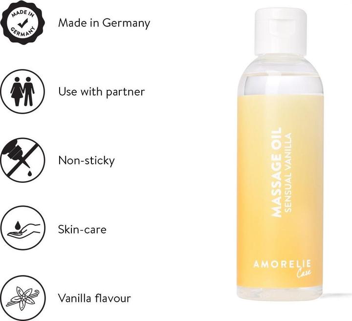Produktbild Amorelie Massageöl 100 ml Sensual Vanilla (100 ml)