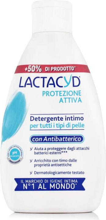 Actual product image Lactacyd Antibacterial Intimate Washing Emulsion 300 ml (300 ml, Intimate washing lotion)