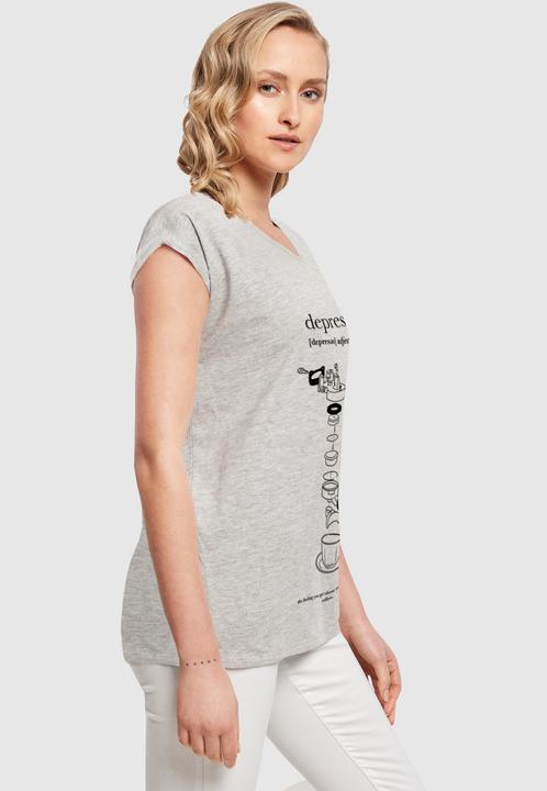 Image du produit Mister Tee MisterTee Ladies Depresso Extended Shoulder Tee - 174691 (L)