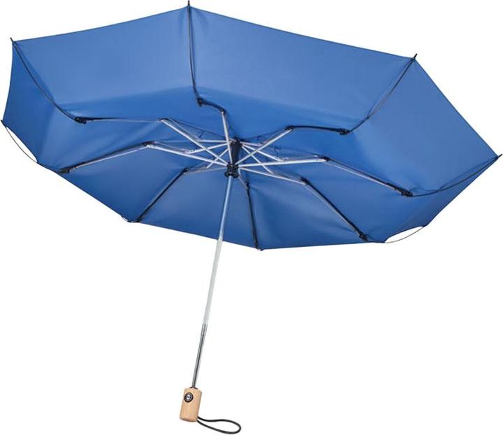 Produktbild MidOcean Leeds Bambus 190T Faltbarer Regenschirm