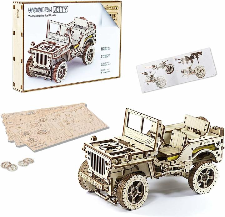 Actual product image WoodenCity jeep