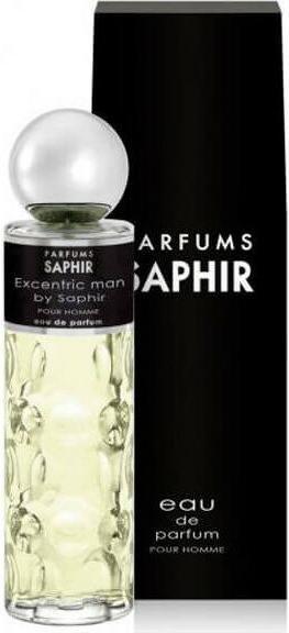 Actual product image Saphir Excentric Man Eau de Parfum for Men 200ml (Eau de parfum, 200 ml)