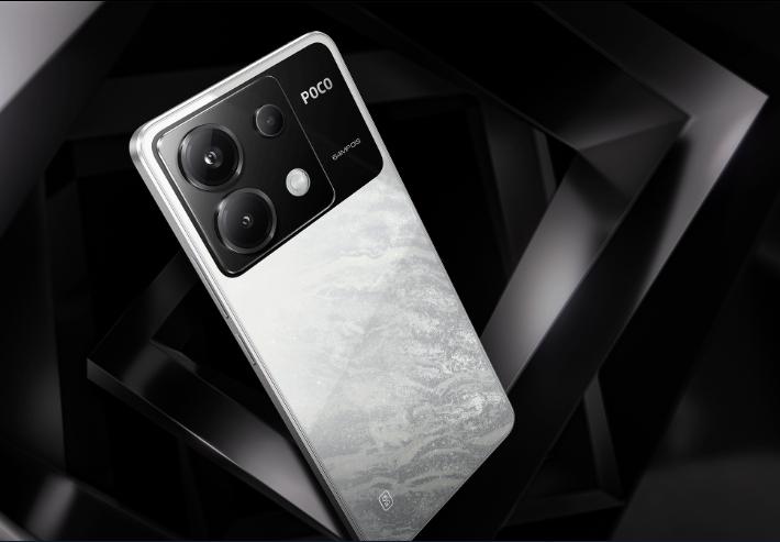 Actual product image Xiaomi Poco X6 (256 GB, White, 6.67", Hybrid Dual SIM, 64 Mpx, 5G)