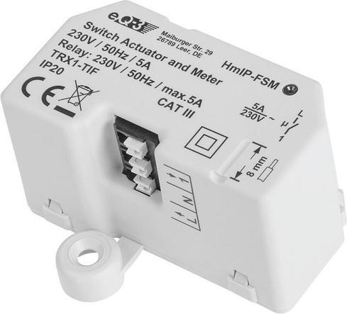 Produktbild ELV Homematic IP Unterputz-Schalt-Mess-Aktor,Bausatz (Schaltaktor)