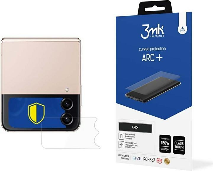 Actual product image 3MK Arc+ self-regenerating screen protector (1 Piece, Samsung Galaxy Z Flip4)