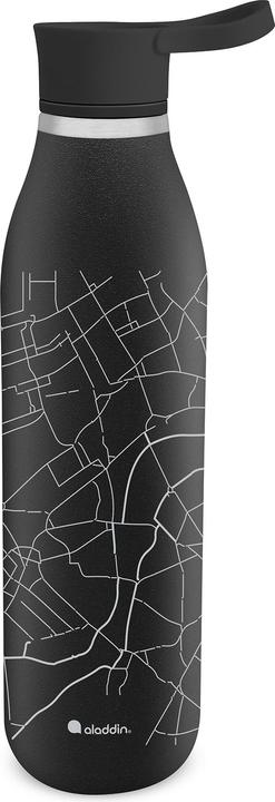 Actual product image Aladdin CityLoop Thermavac eCycle Drink Bottle 0.6L Black City Print (0.60 l)
