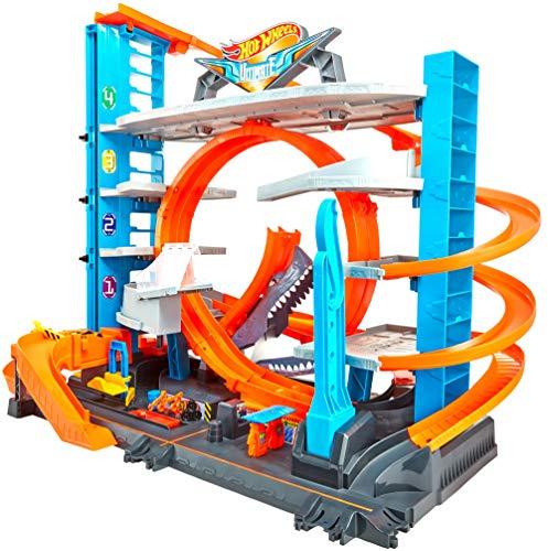 Immagine prodotto Hot Wheels City Ultimate Garage con attacco di squali