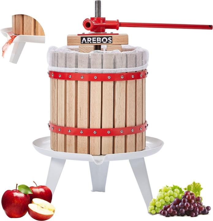 Image du produit Arebos Presse à fruits (Fiche CH)