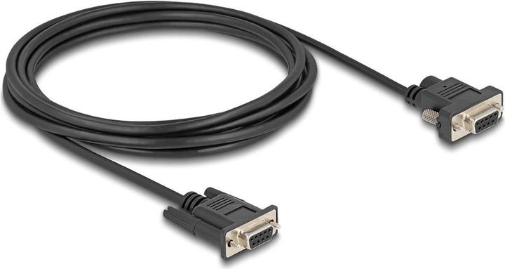 Actual product image Delock Serial cable RS-232 D-Sub9 socket to D-Sub9 socket S (3 m)