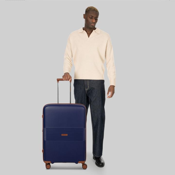 Immagine prodotto Farmhood Eco Edition 02 4 Rollen Trolley 67 cm mit Dehnfalte (76 l, L (90 - 115l))