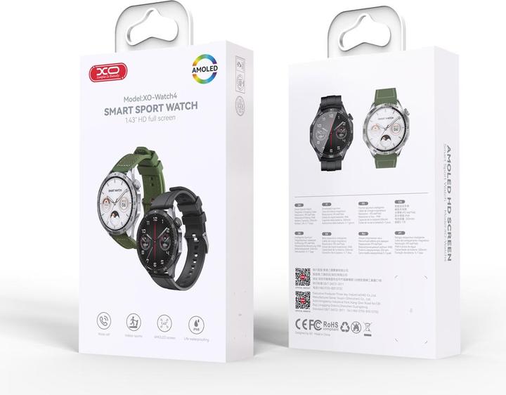 Produktbild xO Smartwatch Watch 4 Amoled grün
