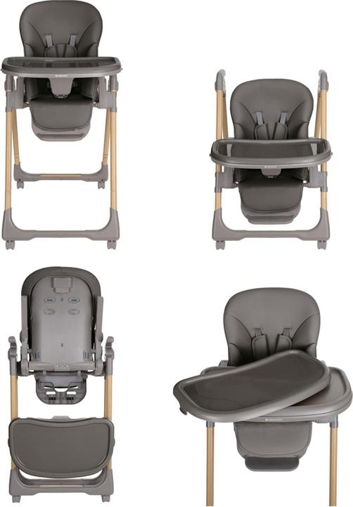 Actual product image Kikkaboo Highchair Olive wheels (Highchair)