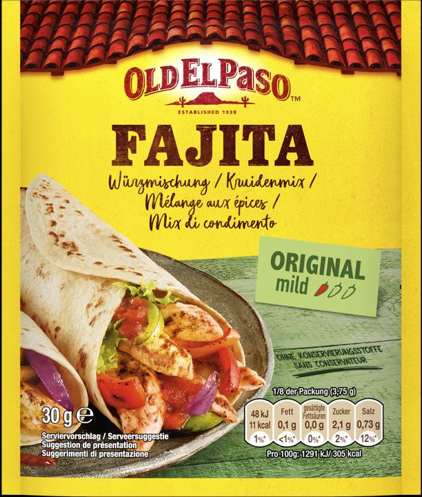 Produktbild Old El Paso Fajita Seasoning Mix (35 g)