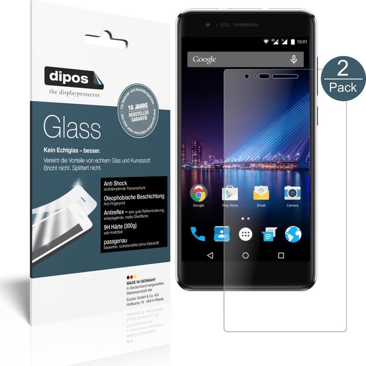 Actual product image Dipos Screen Protector Anti-Shock (2 Piece, Phicomm Energy 4s)