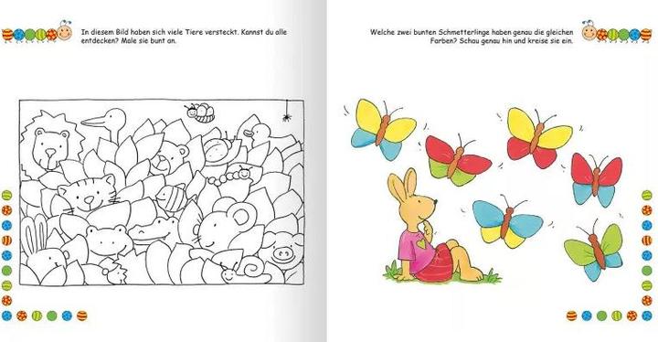 Produktbild Lernraupe - Mein grosses Übungsbuch für den Kindergarten (Deutsch, Corina Beurenmeister, Angela Wiesner, 2021)