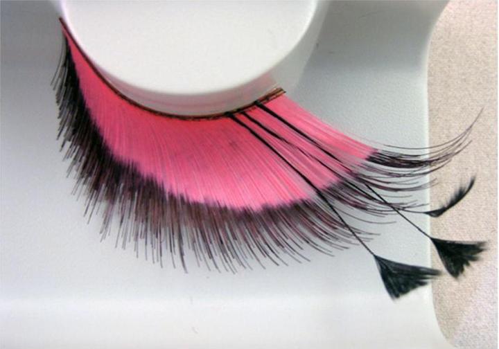Eulenspiegel Rosé/Schwarz (Künstliche Wimpern)