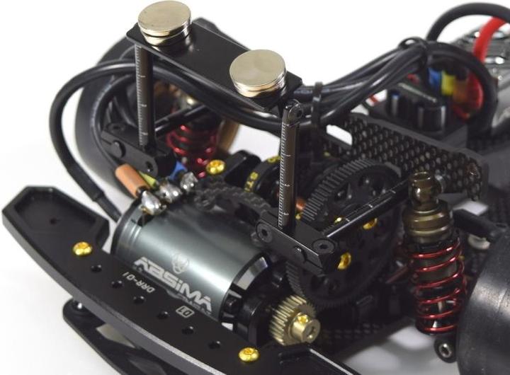 Actual product image Absima Magnetic body mount system, black (unit)