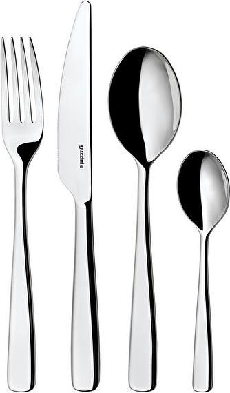 Guzzini 29780063 Grace stainless steel cutlery set 24 pieces (24 Piece, Cutlery set)