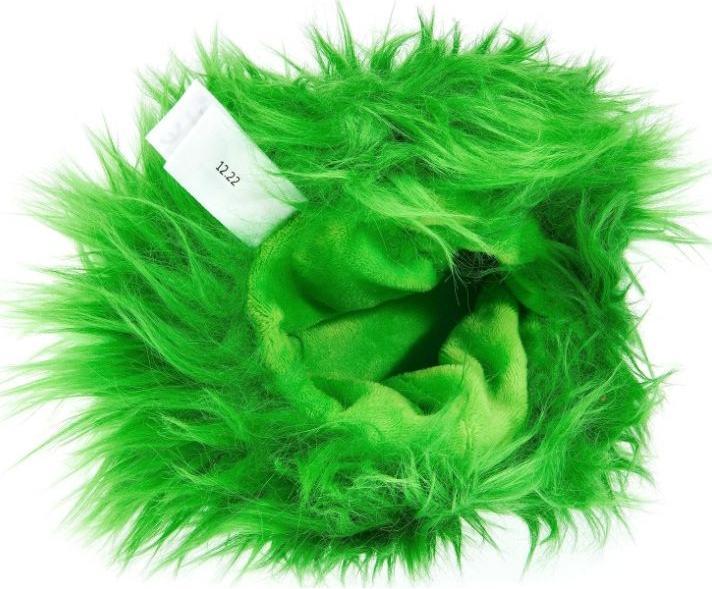 Actual product image Living Puppets Quatschköppe hand puppet Plappermaul in green suitable for adults and children, Size: 20 cm, Handwä