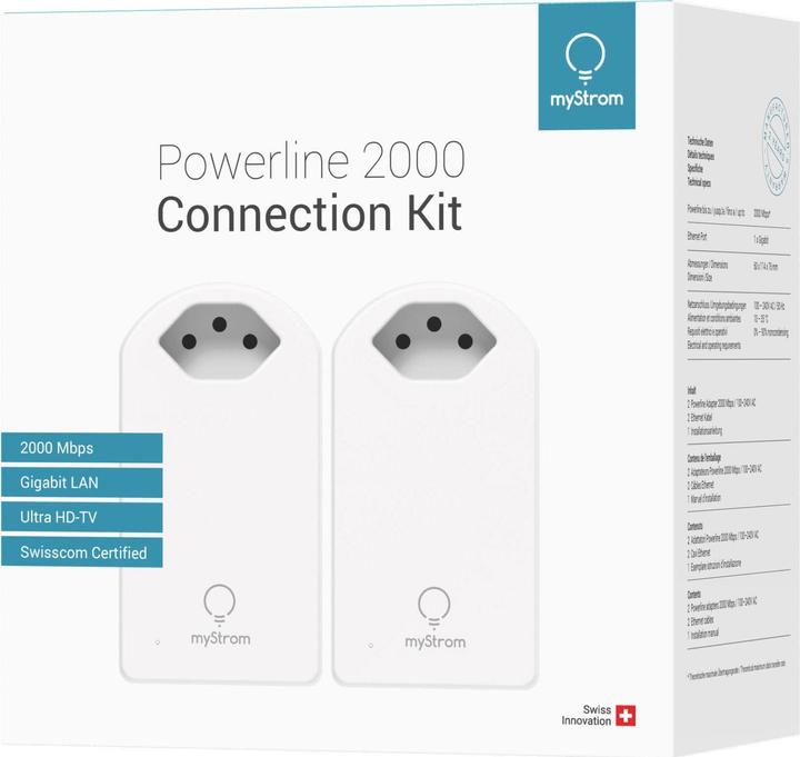 Actual product image myStrom 2000 Connection Kit (2000 Mbit/s)
