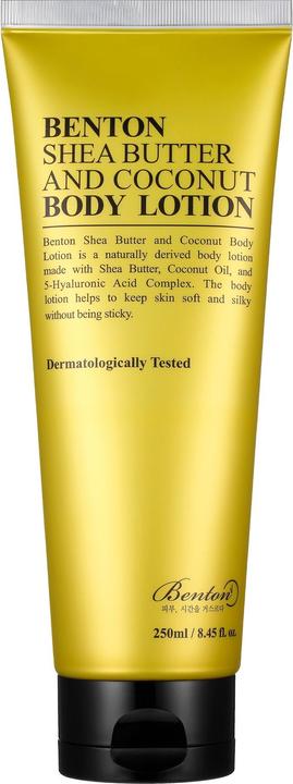 Image du produit Benton Lotion pour le corps au beurre de karité et à la noix de coco (Lotion pour le corps, 250 ml)