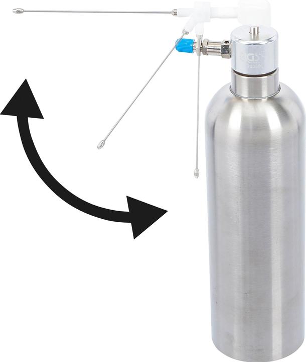 Actual product image BGS Compressed air spray bottle | stainless steel | rustproof | 650 ml