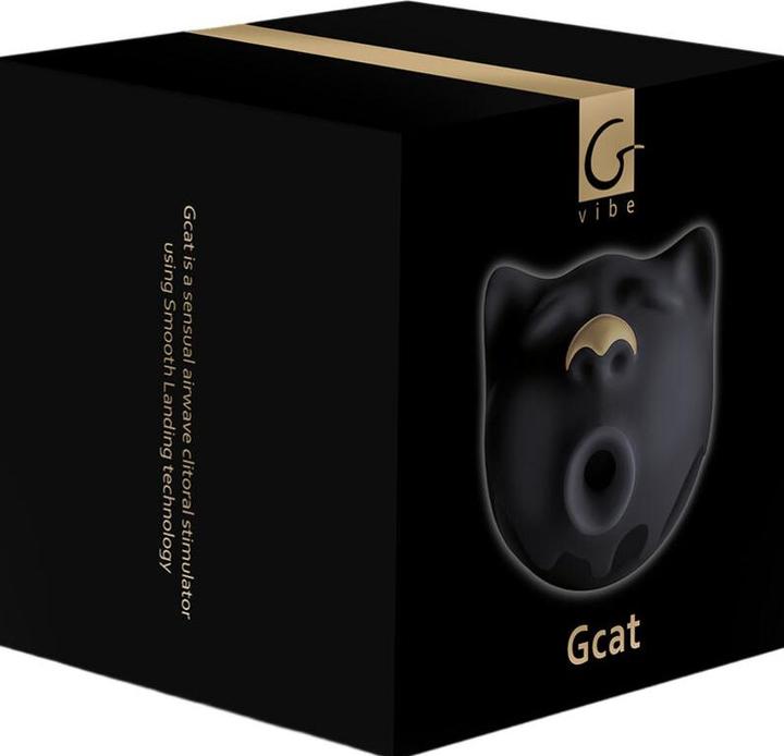 Actual product image Gvibe Gcat Clit Sucker Mystic Noir