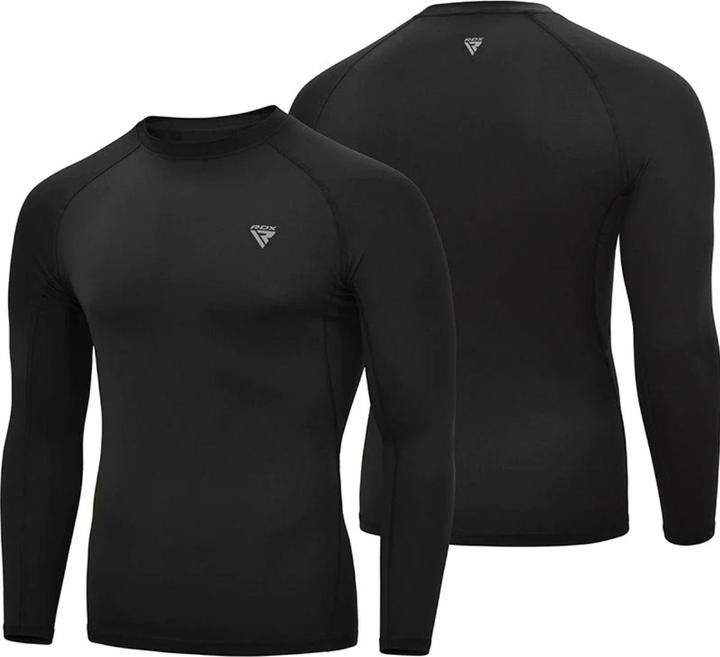 Produktbild Rdx Vêtement T15 Rashguard De Compression Noir Complet-M (M)