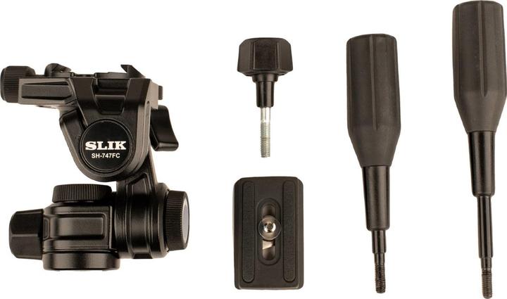 Actual product image Slik Tripod head SH-747FC (3-way Panhead)