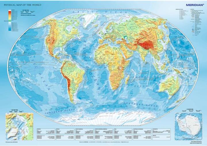 Produktbild Trefl Puzzle Weltkarte 1000 Teile (1000 Teile)