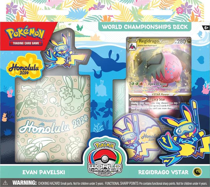 Image du produit Pokémon P-EN World Championship Deck 2024 (Anglais, Pont)
