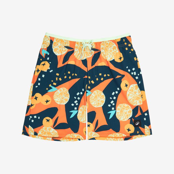 Nabaiji Schwimmshorts Jungen lang - 100 Hotu orange