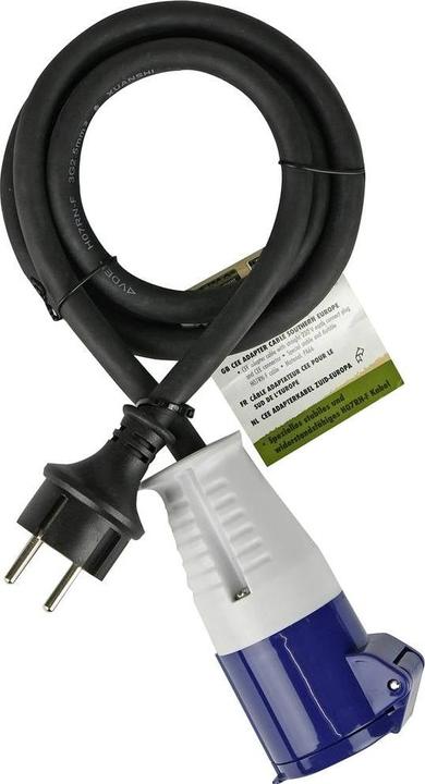 Actual product image Calima 46028 CEE adapter cable 16 A 230 V 1 pc.