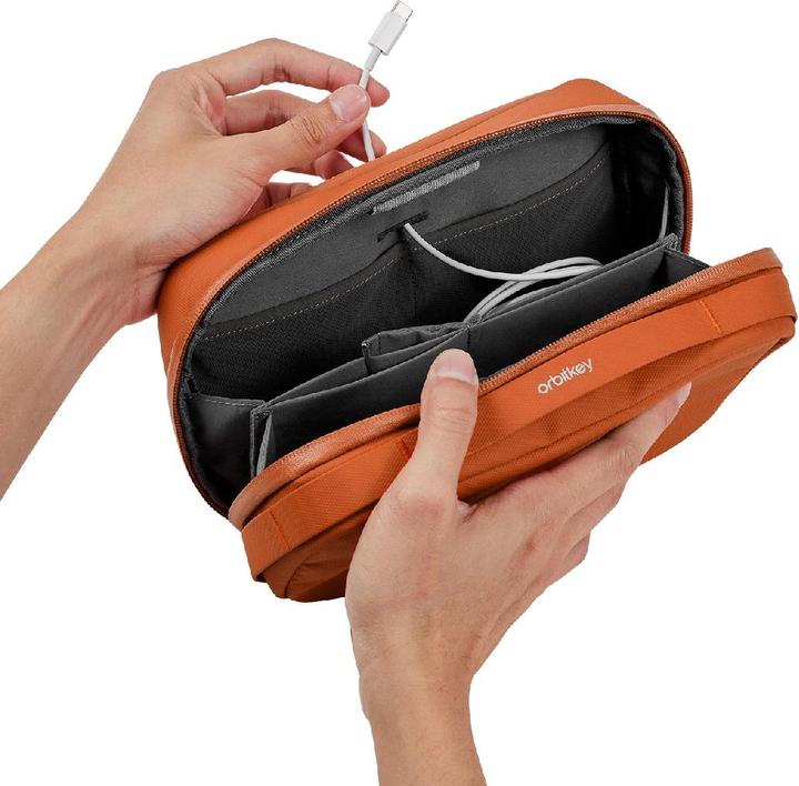 Actual product image Orbitkey 2-in-1 Tech Pouch