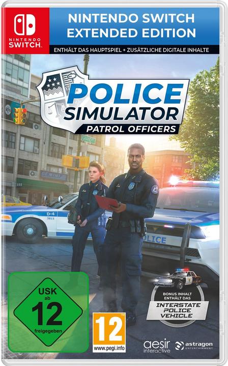 Image du produit astragon Police Simulator : Patrol Officers SWITCH E.E Extended Edition (Switch, DE)