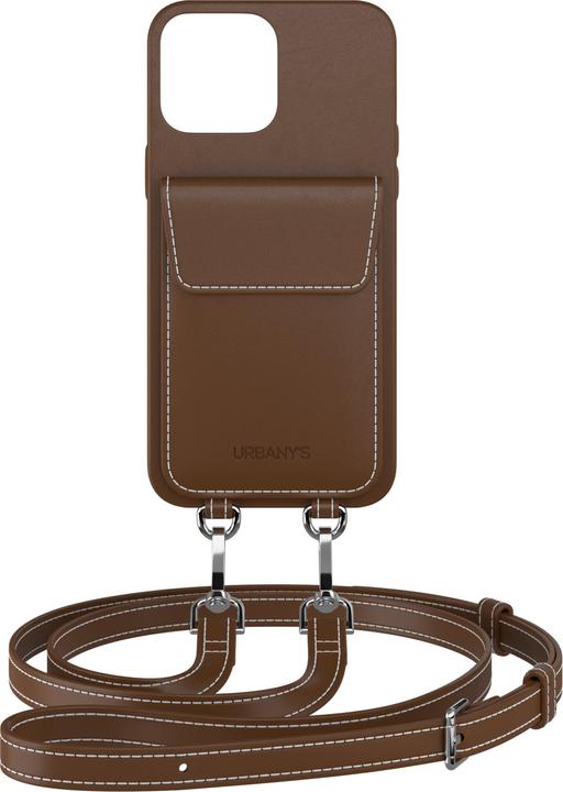 Produktbild Urbany's Necklace Case Handekette+ iPhone 15 Plus Espresso Martini (Apple iPhone 15 Plus)