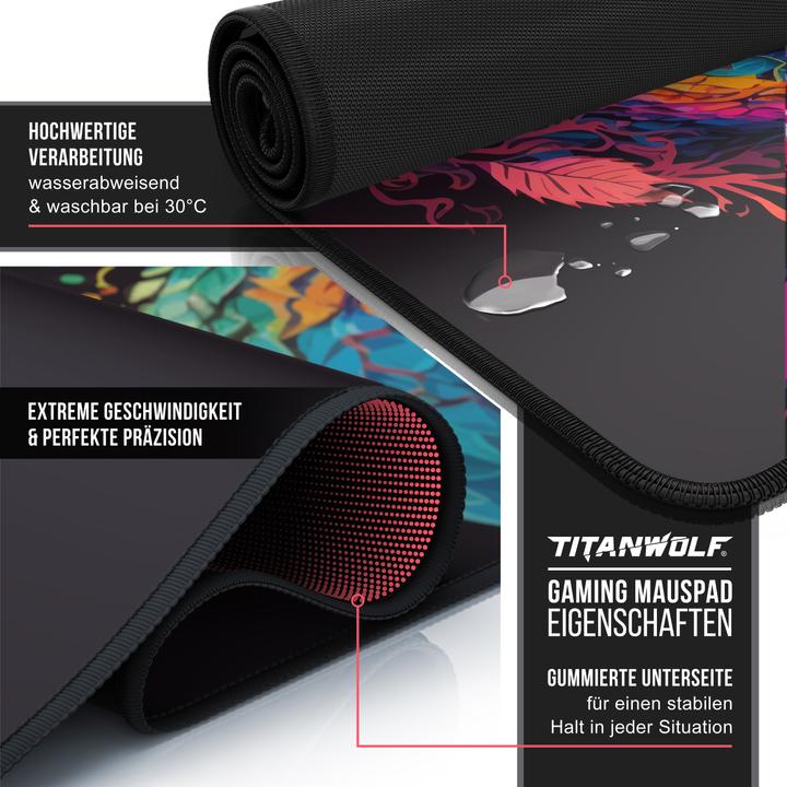 Produktbild Titanwolf Gaming Mauspad (XXL)