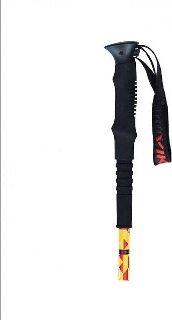 Actual product image Viking Trekking poles Lhotse 610-20-7980-34-UNI, 65-135 cm, red-black-yellow (65 -135 cm)