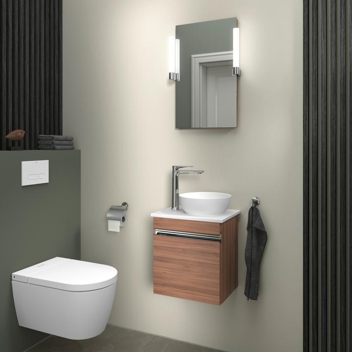 Actual product image Duravit Sivida countertop washbasin, round, 300x300mm, without tap hole, without overflow (300 mm, 300 mm)