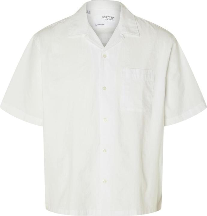 Image du produit Selected Homme Chemise à manches courtes en seersucker (S)