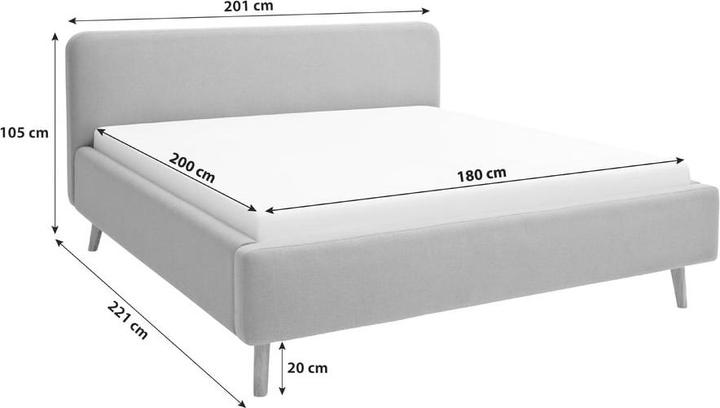 Image du produit Novel Mattis 8096 (180 x 200 cm)